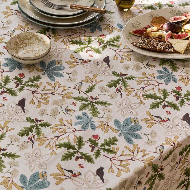 Sophie Allport Tablecloth - Orchard Birds image number 1